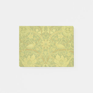 William Morris Bullerswood Vintage Bird Art Post-it Notes