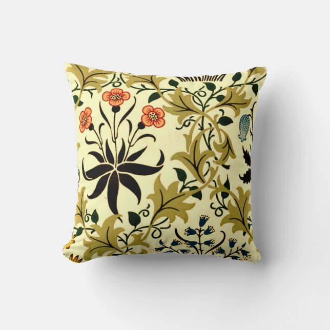 William Morris - Celadine, popular pattern, Cushion (Front)