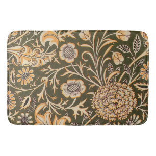William Morris Cherwell Wallpaper Pattern Bath Mat