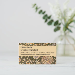 William Morris Cherwell Wallpaper Pattern Business Card