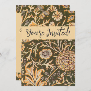 William Morris Cherwell Wallpaper Pattern Invitation