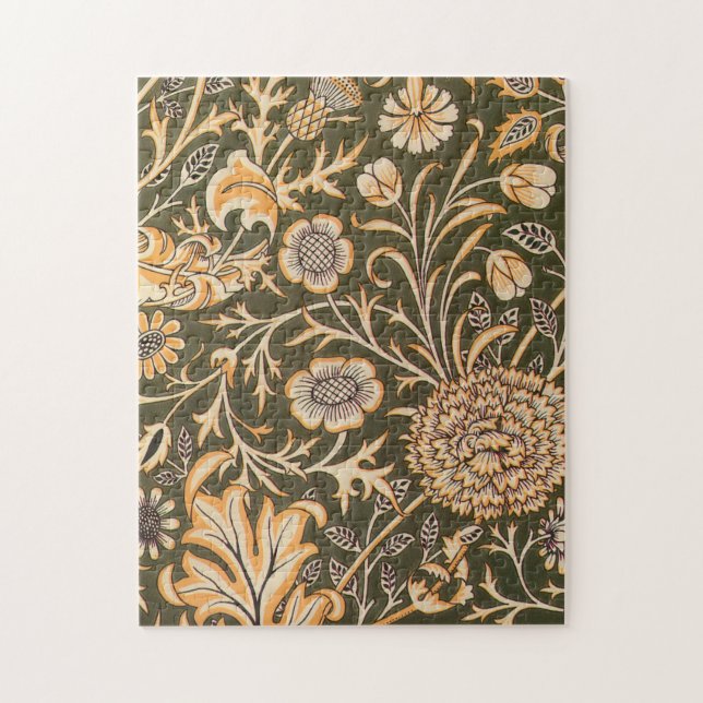 William Morris Cherwell Wallpaper Pattern Jigsaw Puzzle (Vertical)