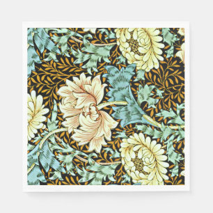 William Morris - Chrysanthemum Pastels Napkin