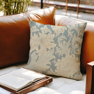 William Morris Chrysanthemum Pattern Cushion