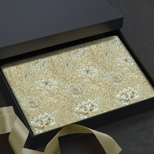 William Morris Chrysanthemum Pattern Wrapping Pape Wrapping Paper