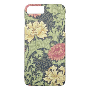 William Morris Chrysanthemum Vintage Floral Art iPhone 8 Plus/7 Plus Case