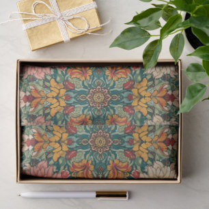  William Morris Chrysanthemums Floral Art Nouveau  Tissue Paper
