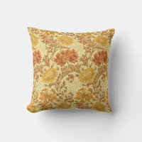 William Morris Chrysanthemums, Mustard Gold