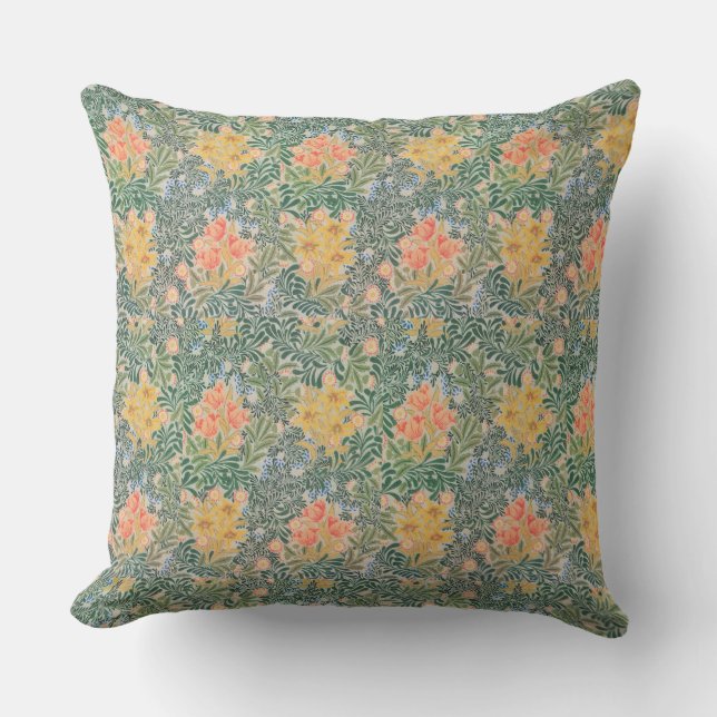 William Morris Classic Floral  Cushion (Front)