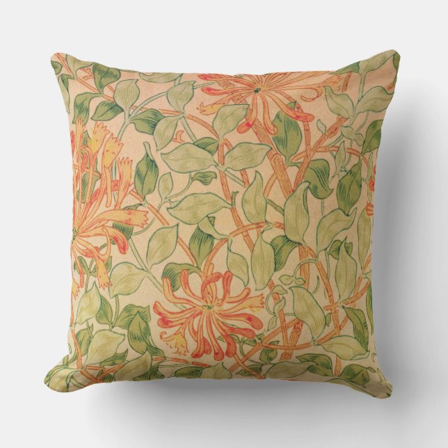 William Morris Classic Floral  Cushion (Front)