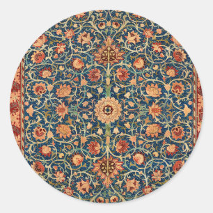 william morris classic round sticker