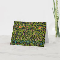 William Morris - Columbine, dark green, Case-Mate