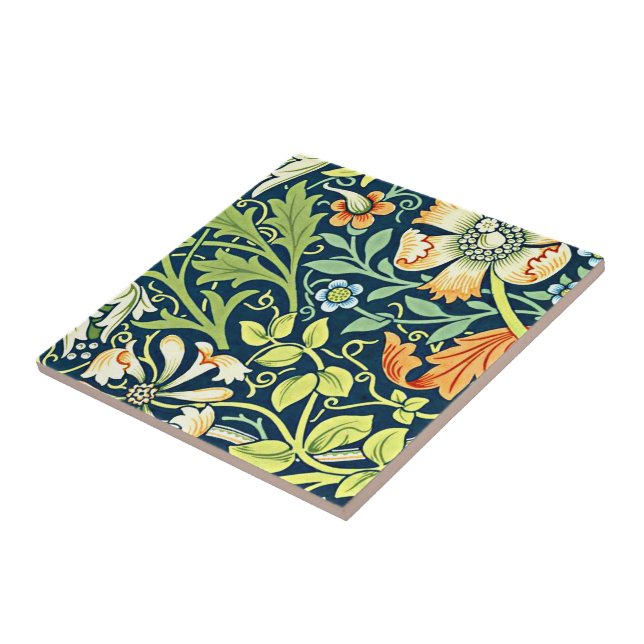 William Morris - Compton Ceramic Tile (Side)