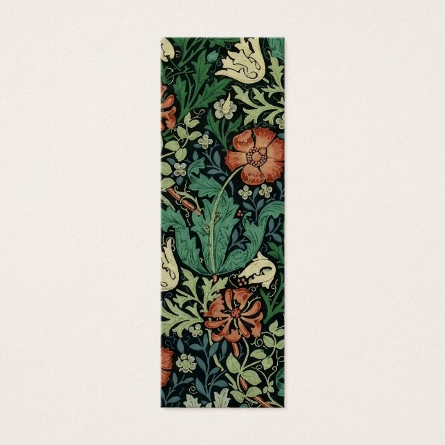 William Morris Compton Floral Art Nouveau Pattern (Front)