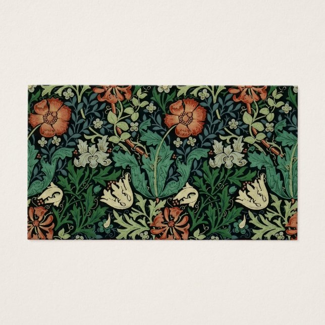 William Morris Compton Floral Art Nouveau Pattern (Front)