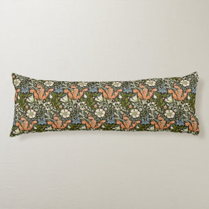 William Morris Compton Floral Art Nouveau Pattern Body Cushion
