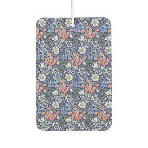 William Morris Compton Floral Art Nouveau Pattern Car Air Freshener