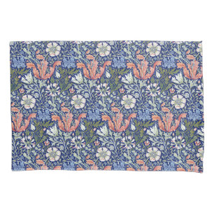 William Morris Compton Floral Art Nouveau Pattern Pillowcase