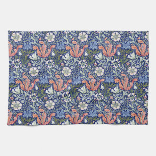 William Morris Compton Floral Art Nouveau Pattern Tea Towel