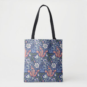 William Morris Compton Floral Art Nouveau Pattern Tote Bag