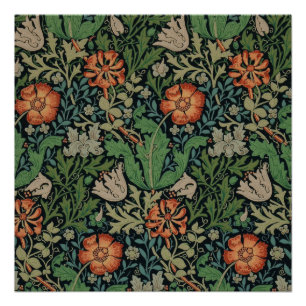 William Morris Compton Wallpaper Classic Poster