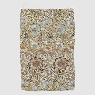William Morris Corncockle Vintage Floral Golf Towel