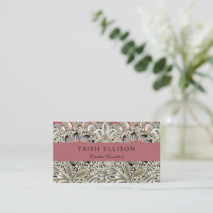 William Morris Corncockle wallpaper floral  Business Card