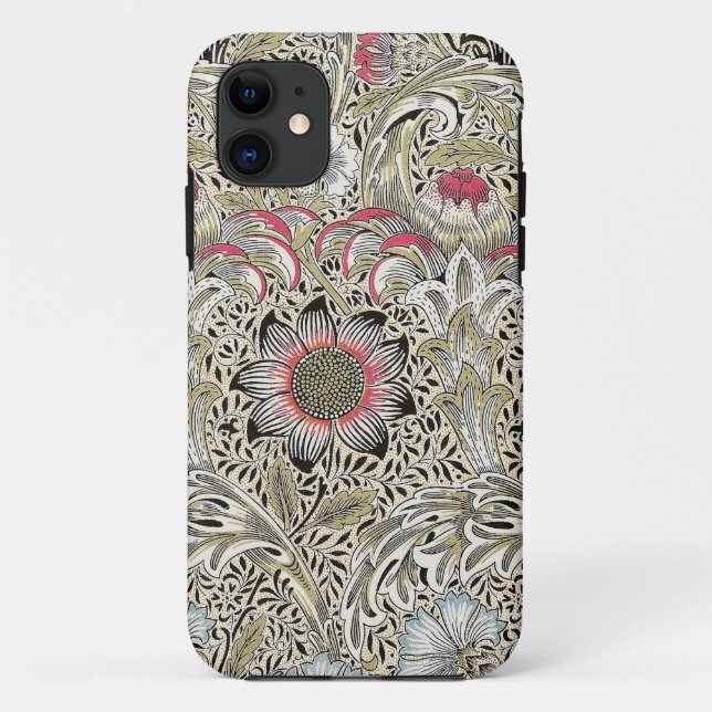 William Morris Corncockle wallpaper floral  Case-Mate iPhone Case (Back)