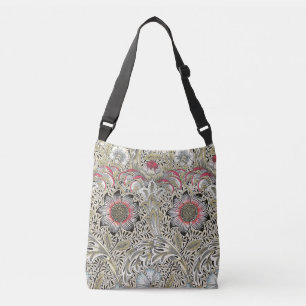 William Morris Corncockle wallpaper floral  Crossbody Bag