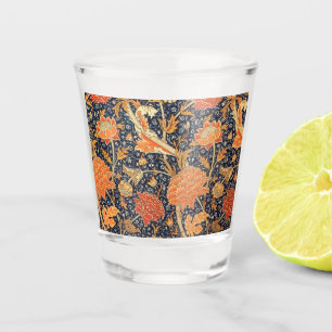 William Morris Cray Floral Art Nouveau Pattern Shot Glass