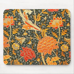 William Morris Cray Floral Pattern Vintage Mouse Pad
