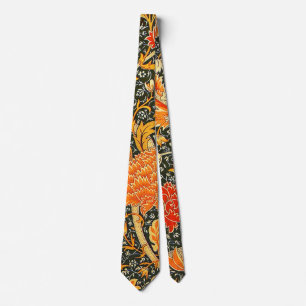 William Morris Cray Floral Pattern Vintage Tie