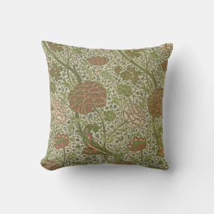 William Morris Cray Sage Flower Floral Botanical Cushion
