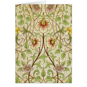 William Morris Daffodil Classic Flower Wallpaper