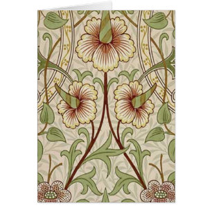 William Morris Daffodil Classic Flower Wallpaper