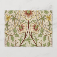 William Morris Daffodil Classic Flower Wallpaper