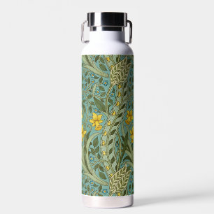 William Morris Daffodil Floral Pattern Classic Water Bottle