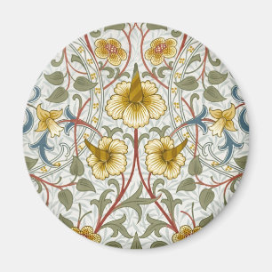 William Morris Daffodil Floral Pattern Magnet