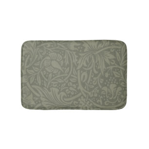 William Morris Daffodil Floral Wallpaper Bath Mat