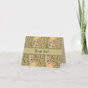 William Morris Daffodil Garden Flower Classic Bota Card