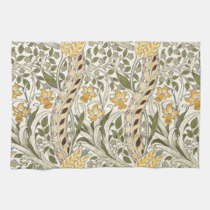 William Morris Daffodil Garden Flower Classic Bota Tea Towel