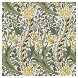 William Morris Daffodil Vintage Pattern Fabric