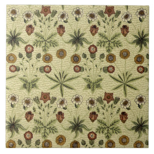 William Morris 'Daisy' Ceramic Tile