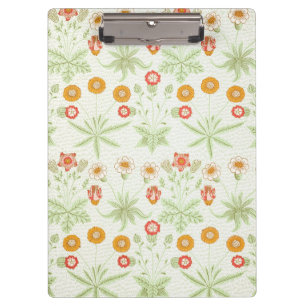 William Morris Daisy Vintage Botanical Pattern Clipboard
