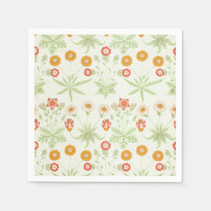 William Morris Daisy Vintage Botanical Pattern Napkin