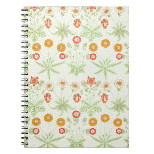 William Morris Daisy Vintage Botanical Pattern Notebook