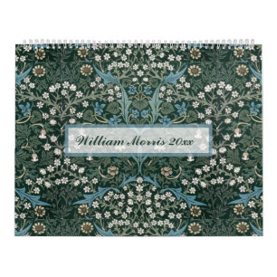 William Morris Decorative Arts Custom Year  Calendar