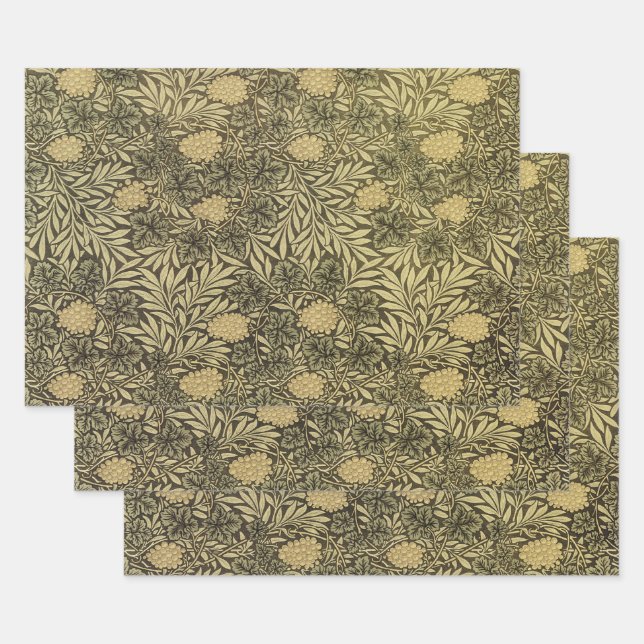 William Morris Design #12 Wrapping Paper Sheet (Set)