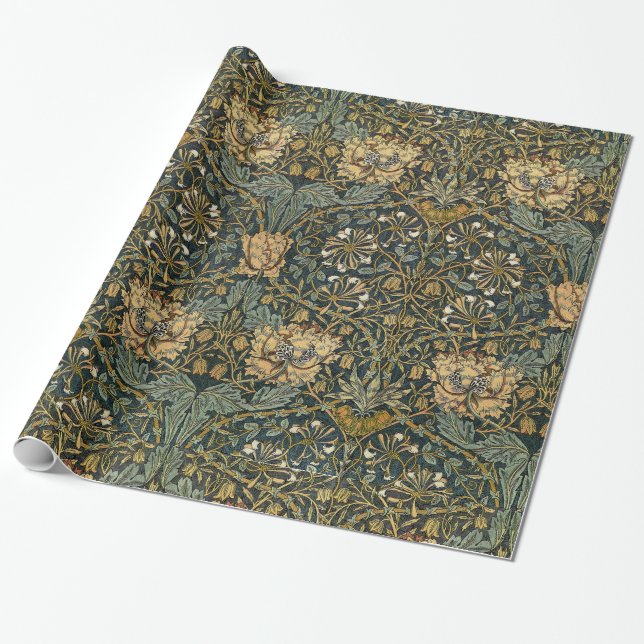 William Morris Design #7 at SusieJayne Wrapping Paper (Unrolled)