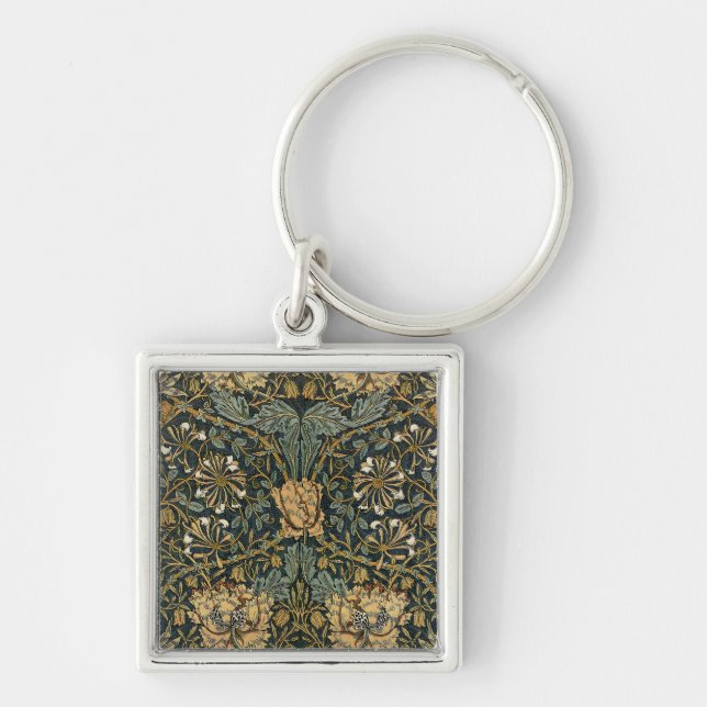William Morris Design #7 Key Ring (Front)